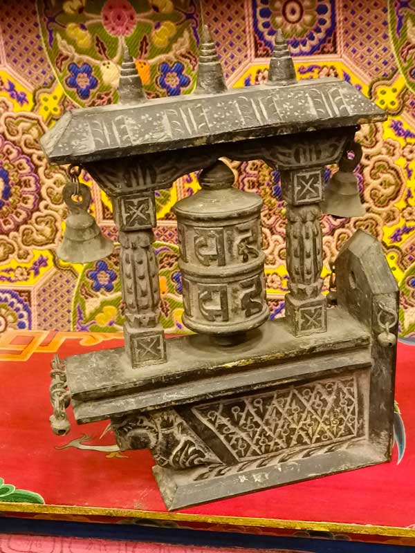 Mulinello di preghiera - Campane Tibetane: oggetti rituali, mobili, statue,  gioielli e monili